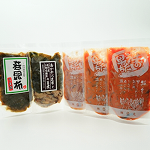 【ごはんが止まらない！】塩辛と昆布のうま煮セット