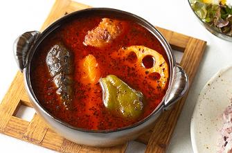 「drop-in」の冷凍チキンスープカレー ４食セット