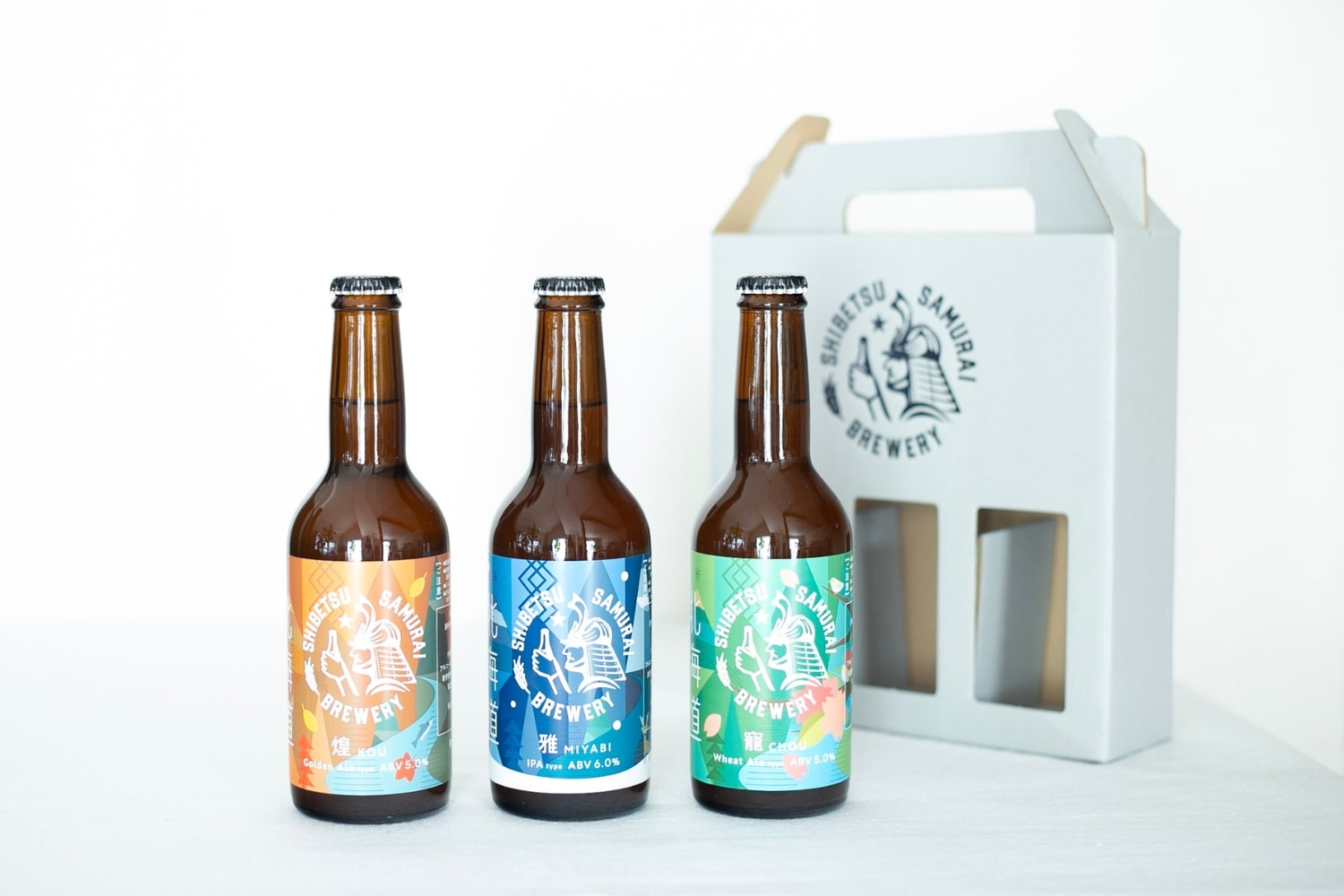 【北海道士別市の大自然が育んだ】士別サムライブルワリー　クラフトビール3種セット