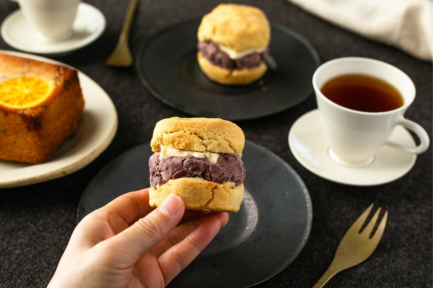 【北海道小豆100%使用】グルテンフリー餡バタースコーン 3つセット