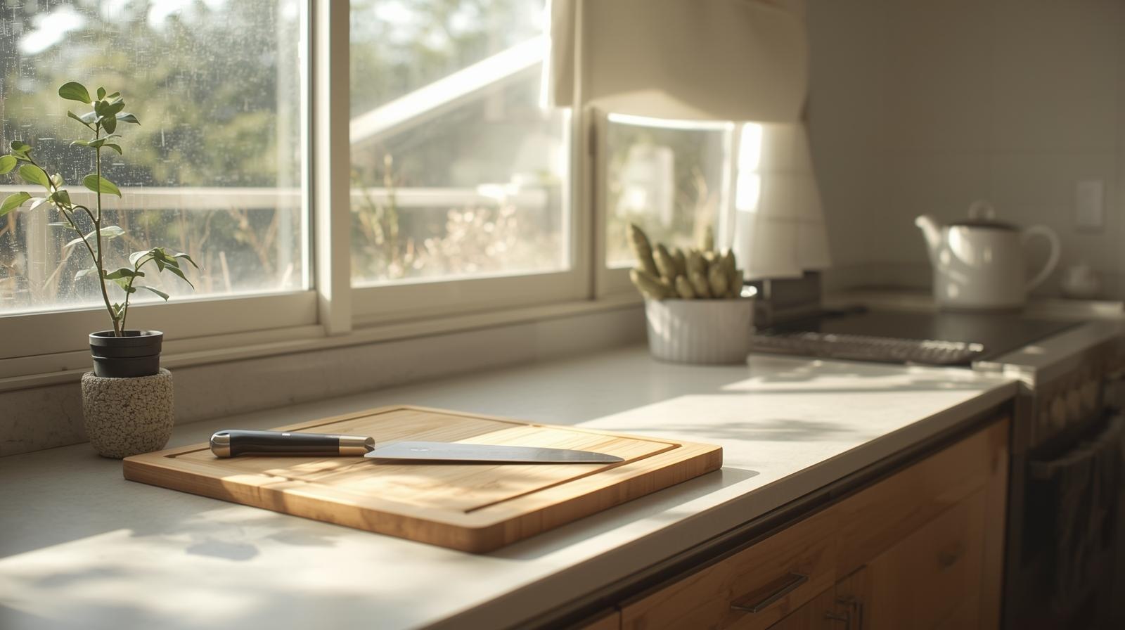 まな板や包丁などキッチンの衛生管理イメージ