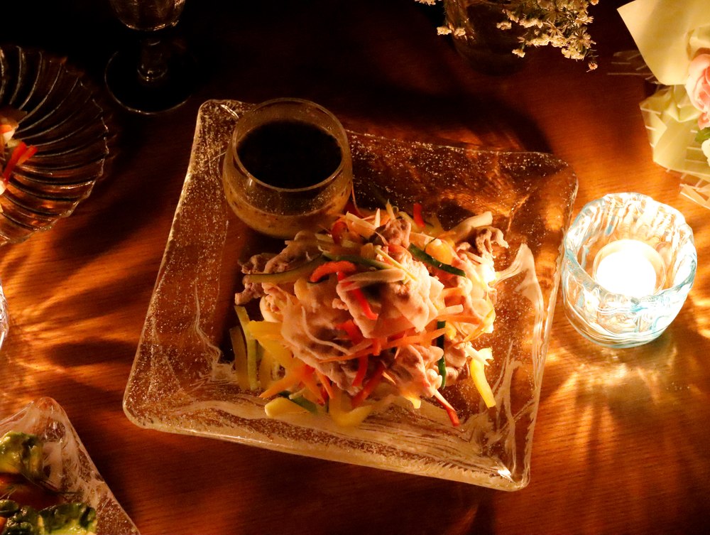 天の川 八寸皿 クリスタル館 Crystal 北一硝子 まごころお届け便