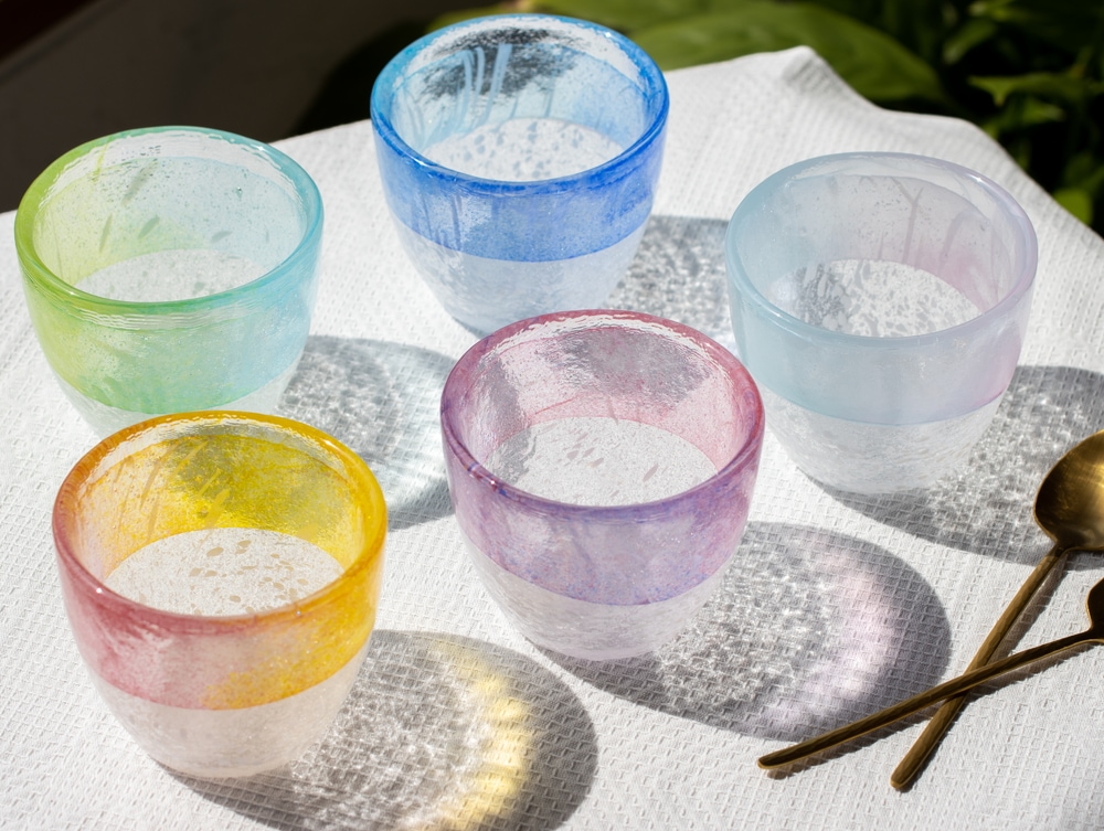 氷彩 カップ | 北一硝子 まごころお届け便