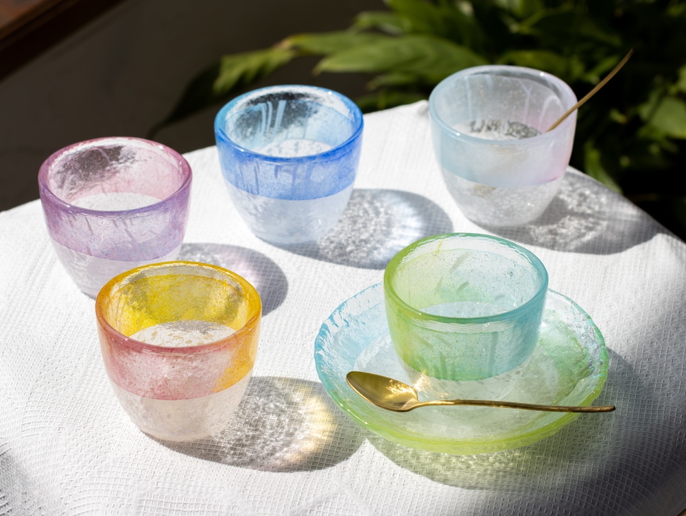 氷彩 カップ | 北一硝子 まごころお届け便