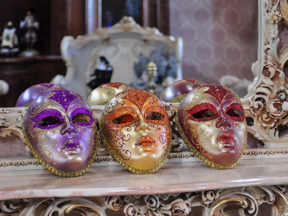 ヴェネツィアンマスク フルフェイス | 北一硝子 まごころお届け便