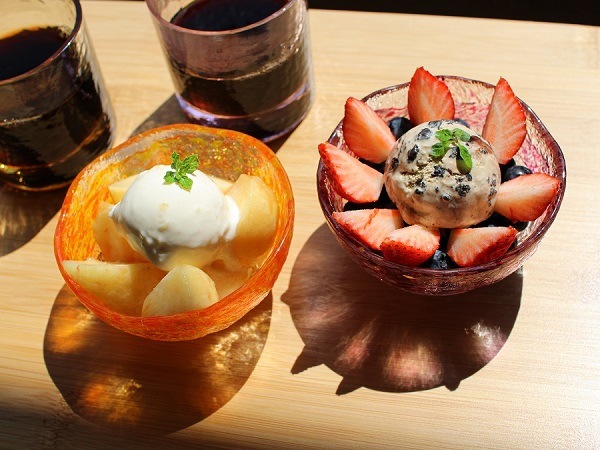 新風彩 深ボウル | 北一硝子 まごころお届け便