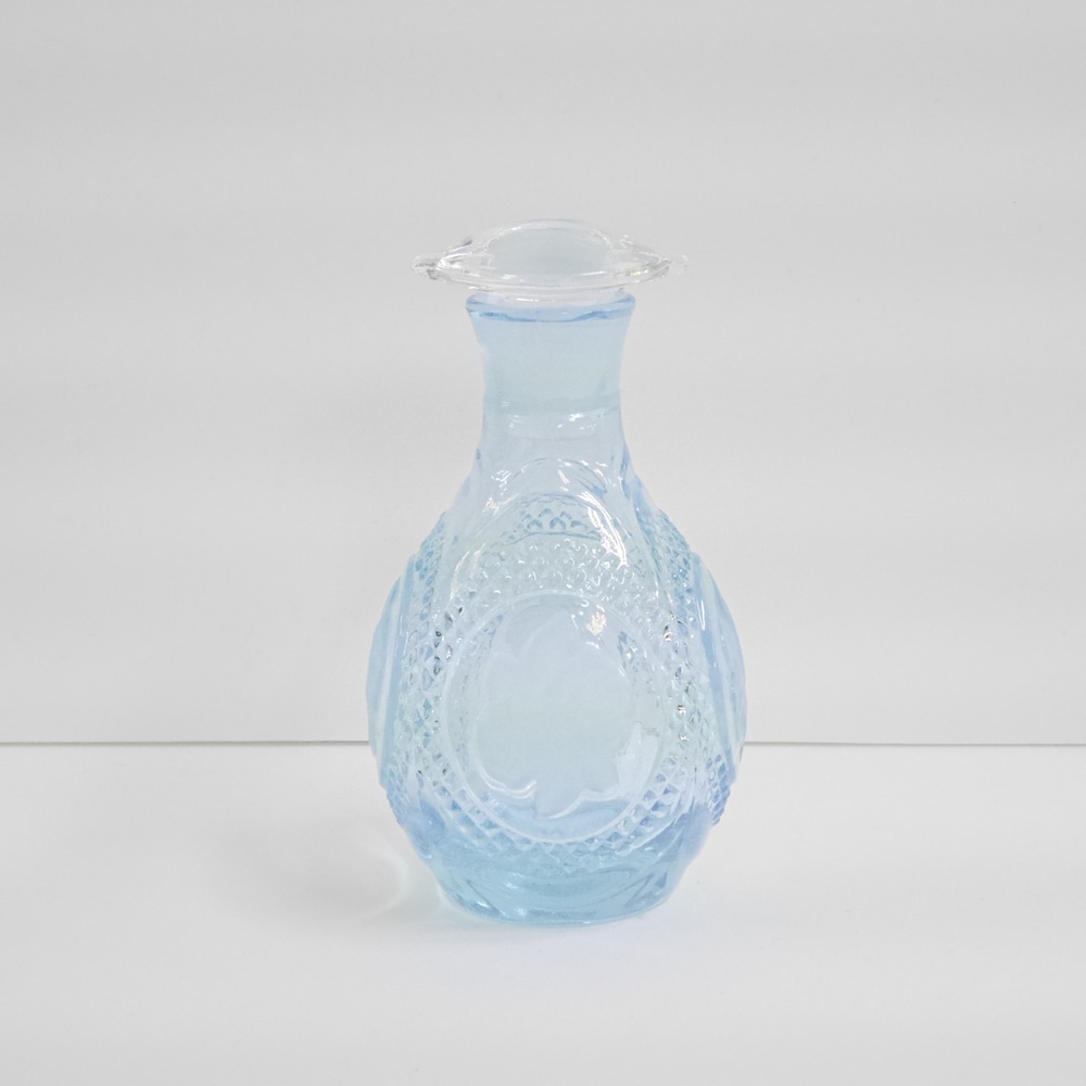 北一硝子 液ダレしない ガラス醤油差し バラ柄 ピンク色 バラ柄醤油差し大 | 北一硝子 まごころお届け便