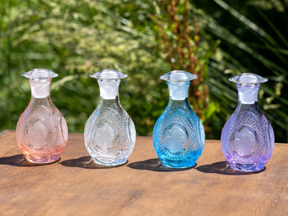 バラ柄醤油差し大 | 北一硝子 まごころお届け便