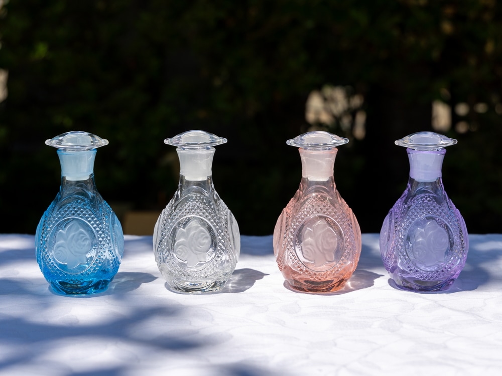 バラ柄醤油差し大 | 北一硝子 まごころお届け便