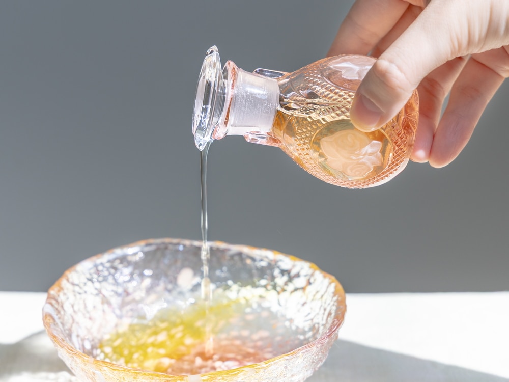 北一硝子 液ダレしない ガラス醤油差し バラ柄 ピンク色 バラ柄醤油差し大 | 北一硝子 まごころお届け便