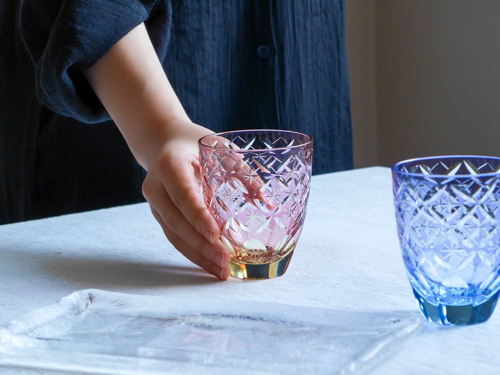 小樽切子 七宝 万能グラス | 北一硝子 まごころお届け便