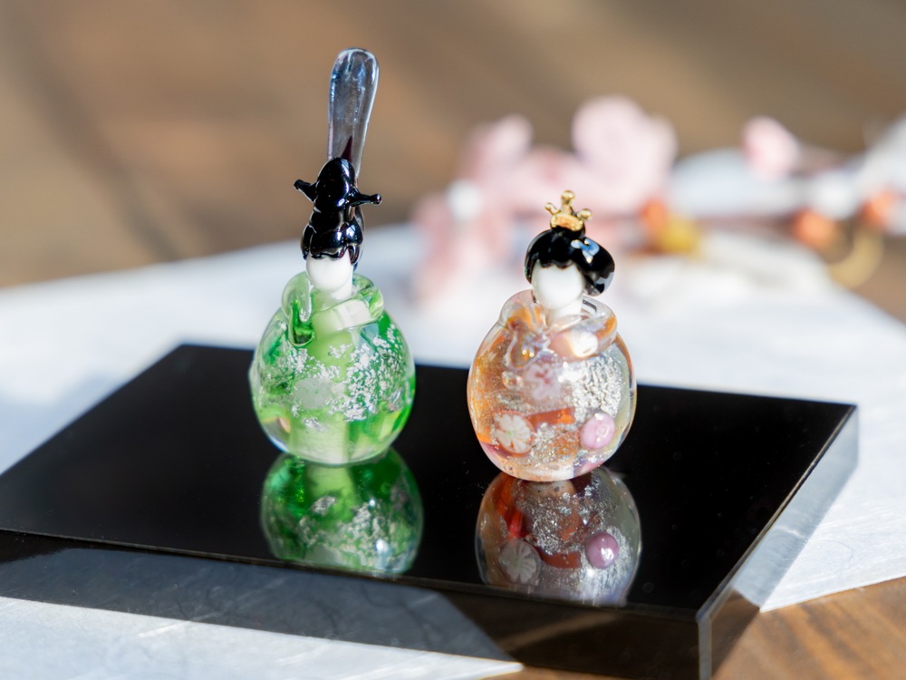 北一硝子 雛人形 〜3/3お値下げ中 ☆硝子のお雛様 《郵送料込み 日時指定不可》 | 北一硝子