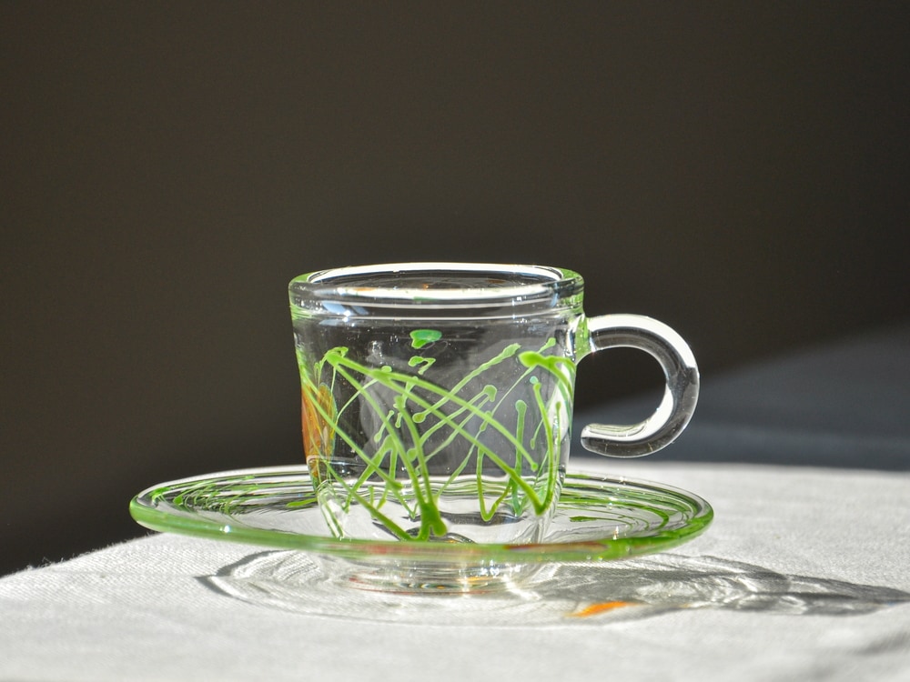 マッシモ・ルナルドン作品 耐熱性デミタスカップ | 北一硝子 まごころ