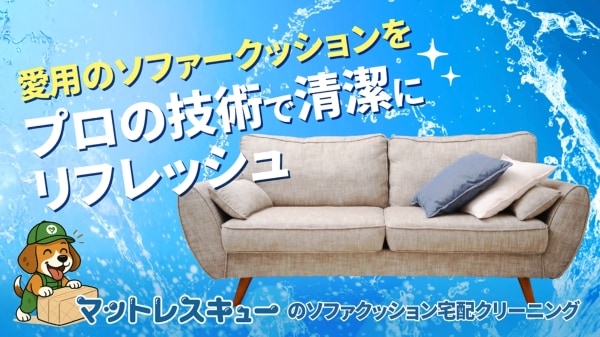 ソファークッションクリーニングコース