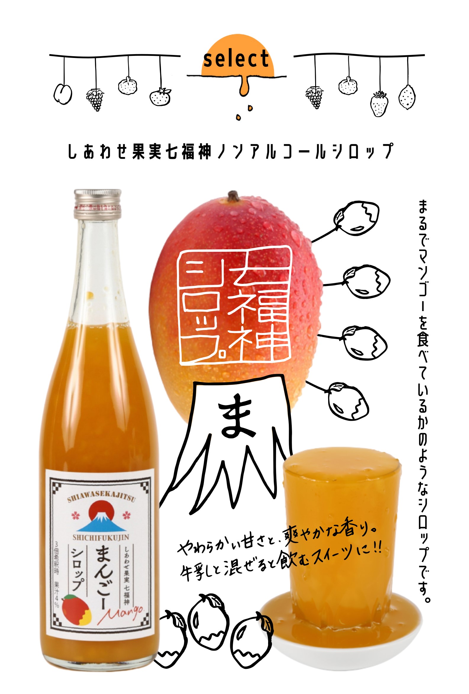 リピ割【至福】琥珀の南果 MangoKush H4CBH 1mlリキッド 55 mk.jpg