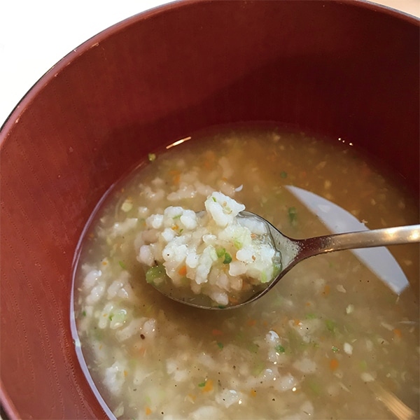 無病息災・七草粥　“鰹の栄養スープ