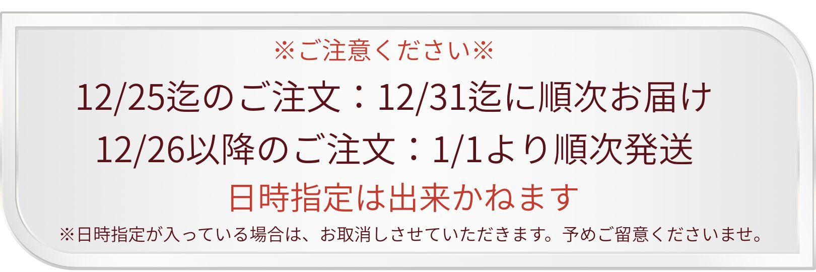 出荷リードタイム