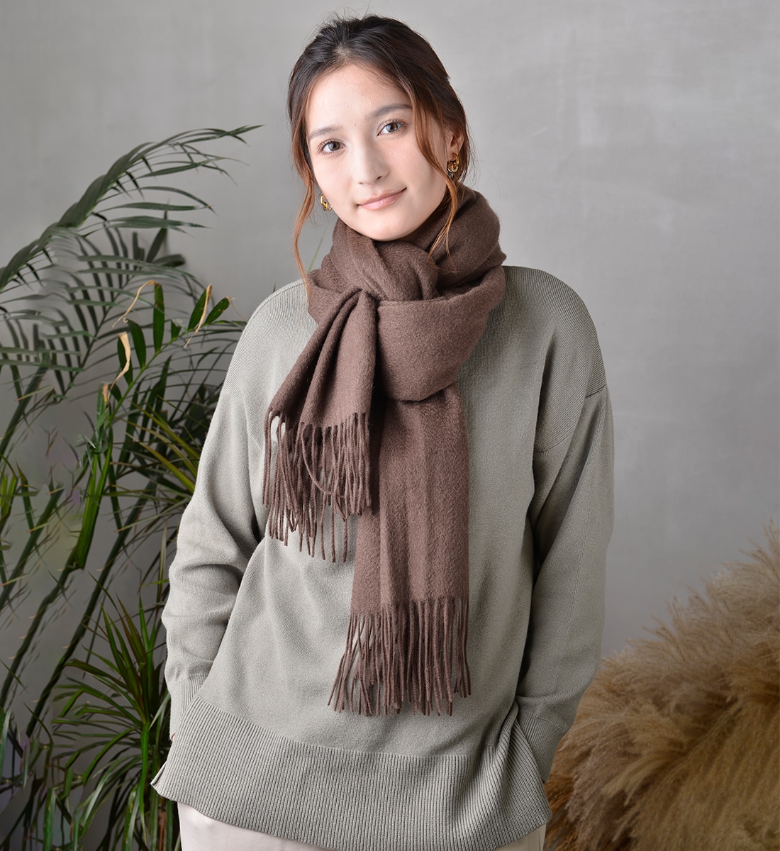 カシミヤ100％ ストール 大判サイズ マフラー cashmere | すべての商品