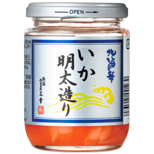 レギュラーサイズのいか明太造りロング瓶はこちら