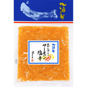 食べきりサイズの生かんずり入サーモン塩辛袋パックはこちら