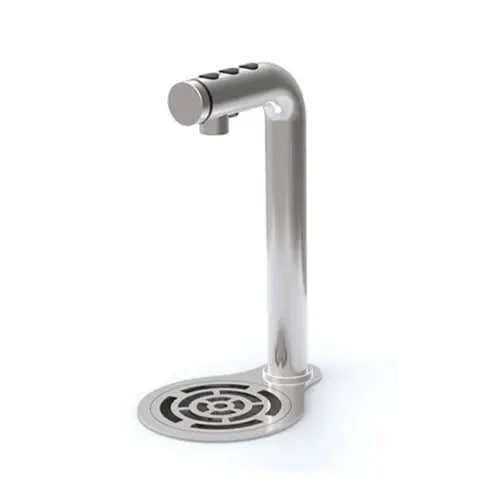 1つの蛇口から3つの温度のお湯を供給