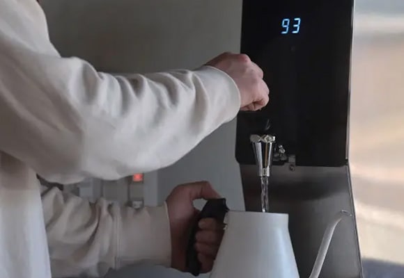 お好みの湯温設定が可能