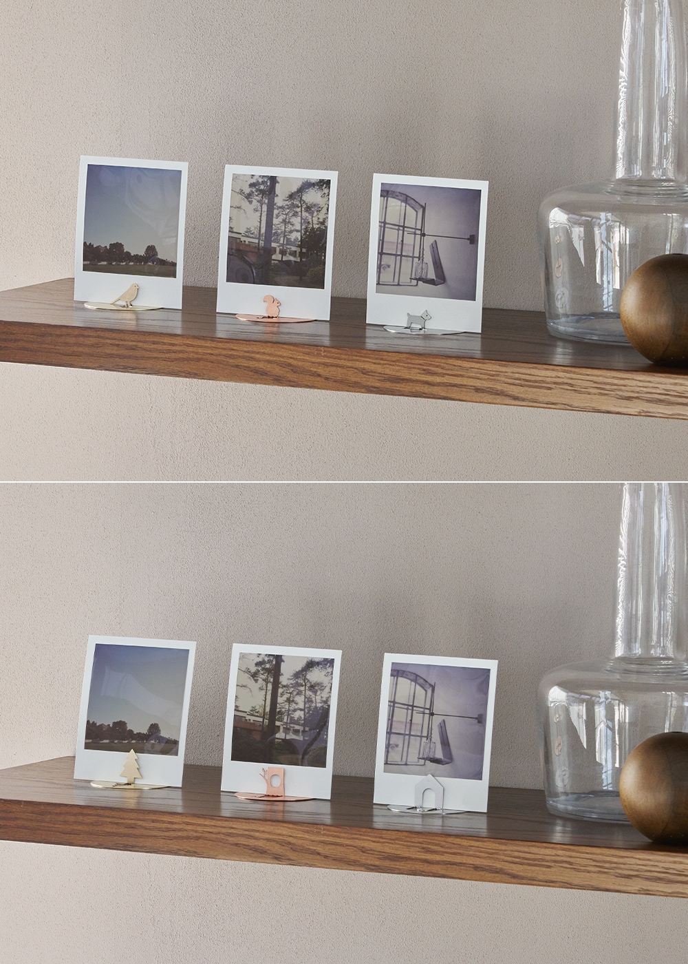 あやせものづくり研究会 Ori 野口製作所 銅 カードスタンド リス クリップスタンド