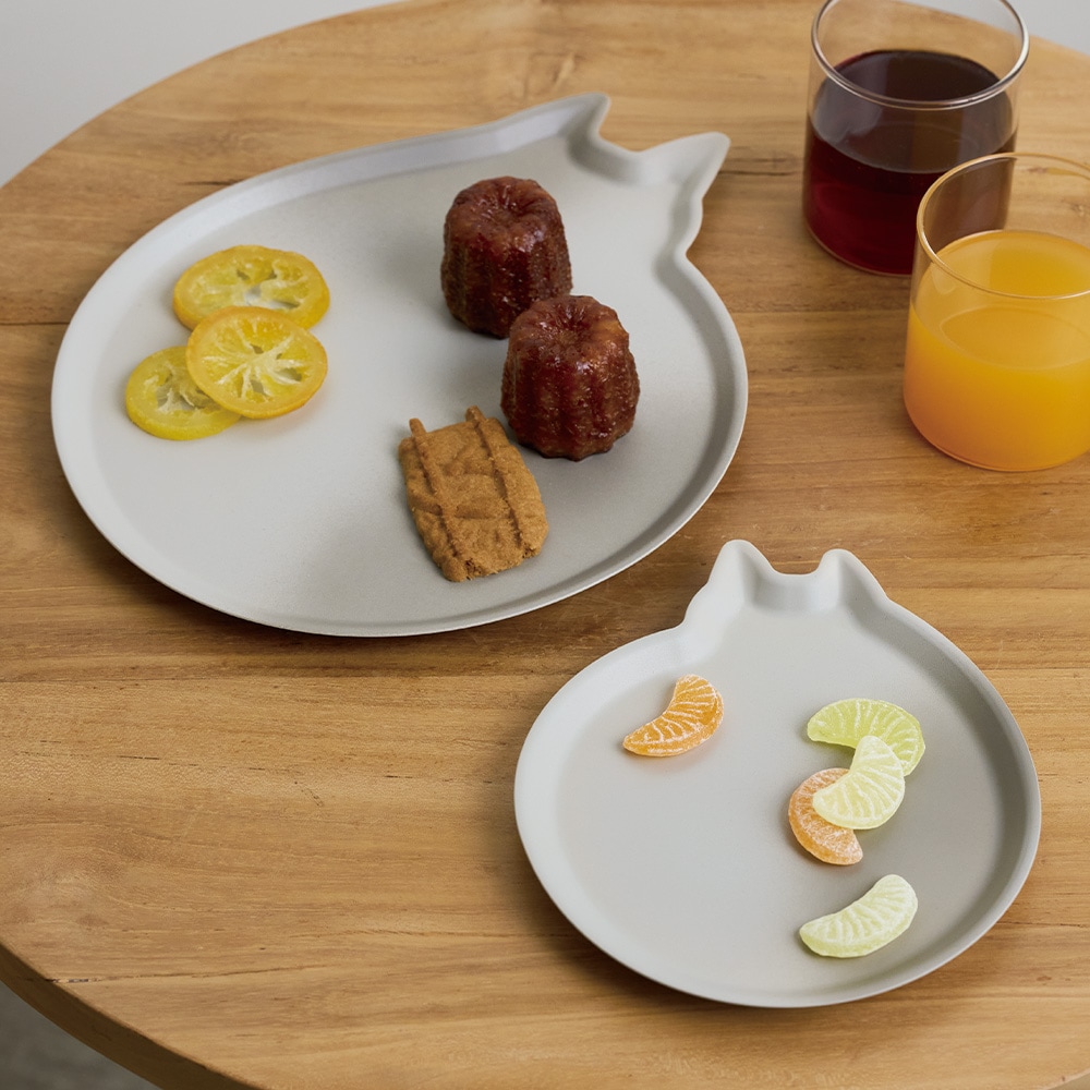AmiDish CatDish CatPlate 割れないお皿 取り皿 猫のケーキ皿 ネコ ねこ