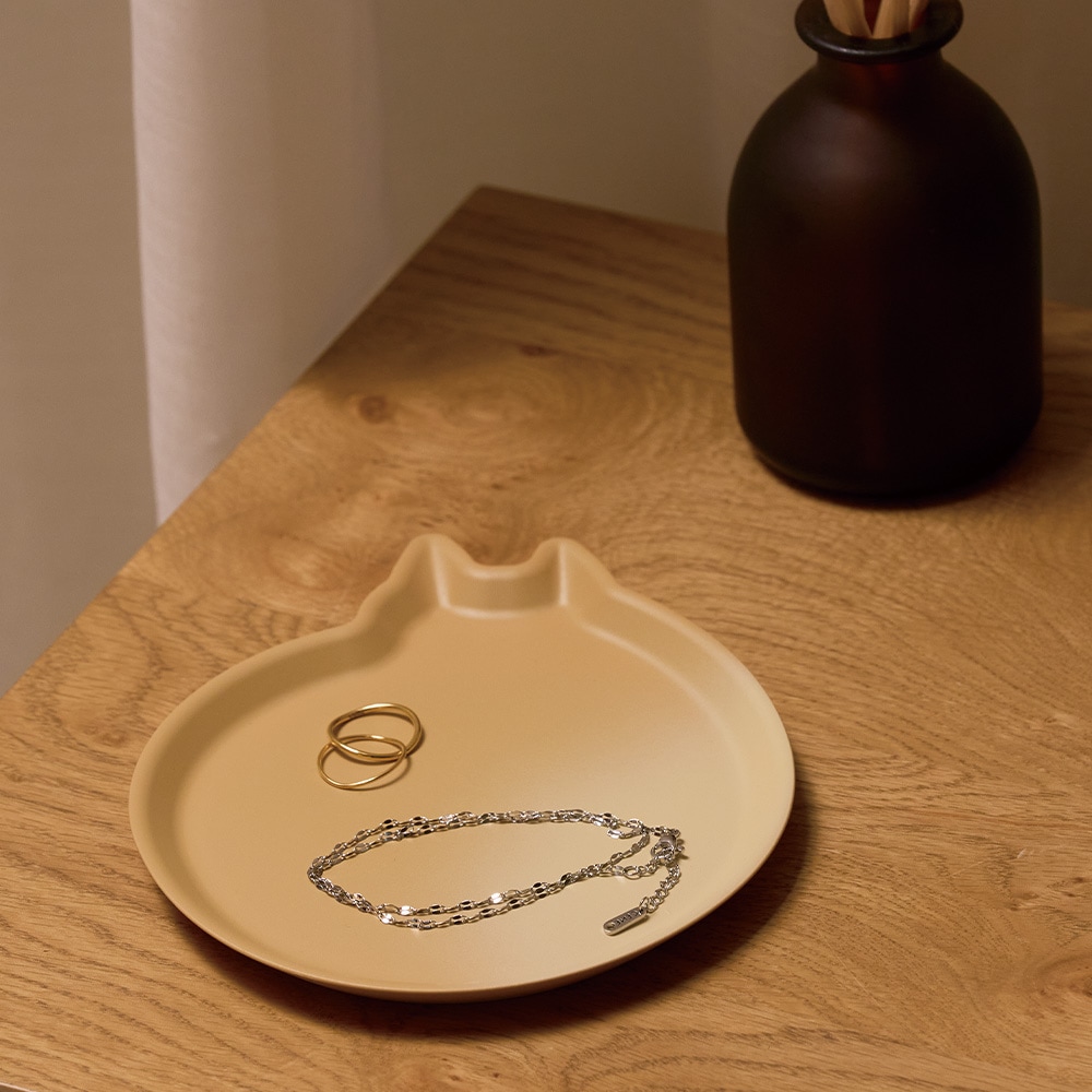 AmiDish CatDish CatPlate 割れないお皿 取り皿 猫のケーキ皿 ネコ ねこ