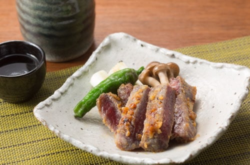 神戸牛味噌漬5枚入+日本酒「大黒正宗」セット