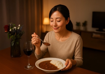 仕事や家事を頑張った一日の終わりに、誰にも邪魔されない至福のディナーを。