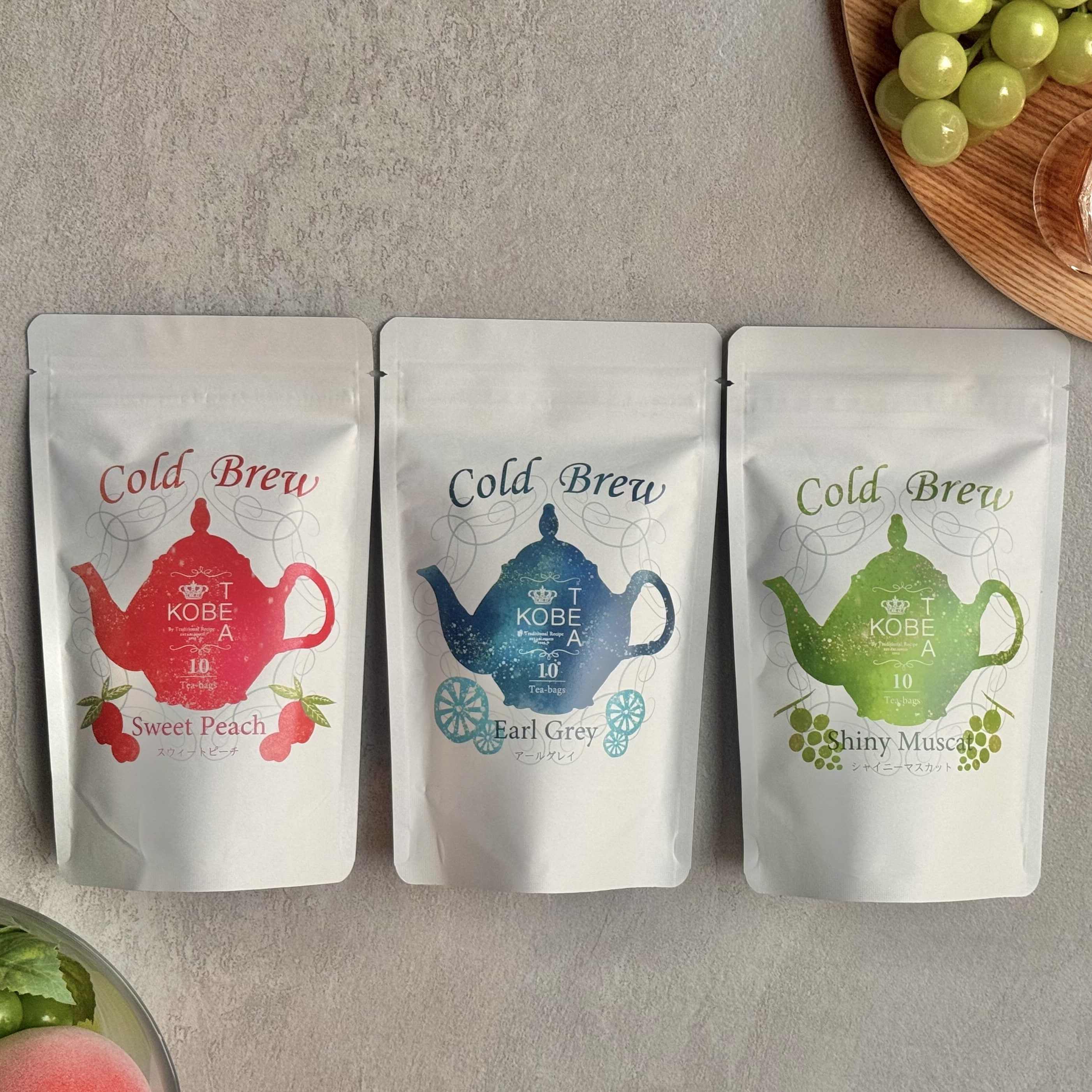 Cold Brew Tea スウィートピーチ 10ティーバッグス |神戸紅茶の新商品