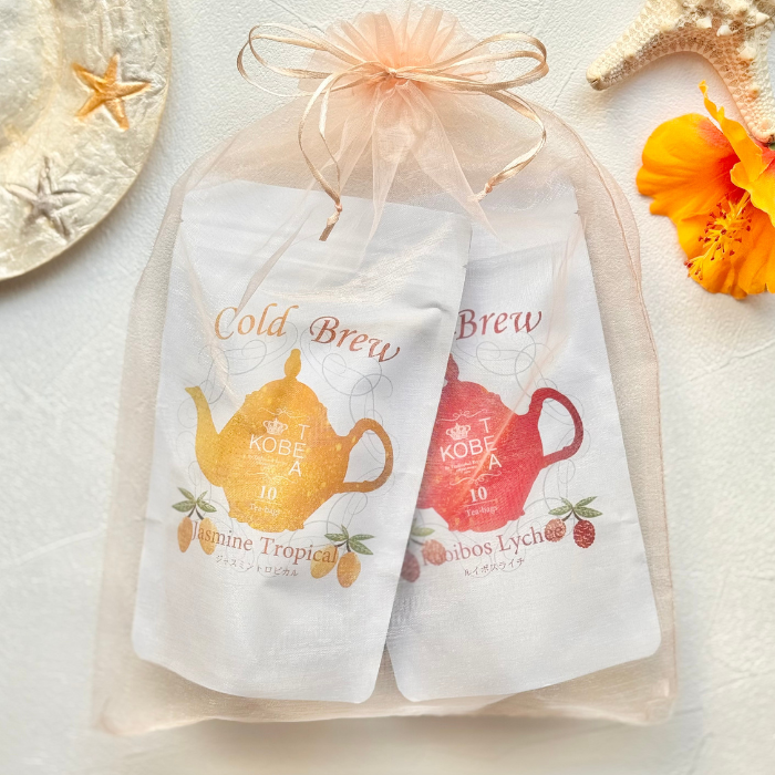 Cold Brew Tea ジャスミントロピカル 10ティーバッグス |神戸紅茶の新