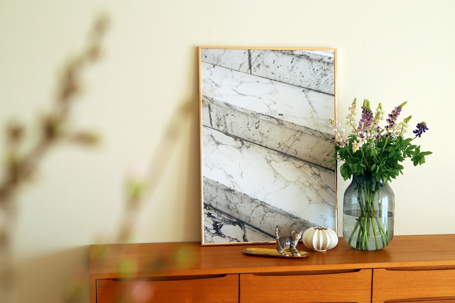 ペーパーコレクティブ ポスター オイスターブルー