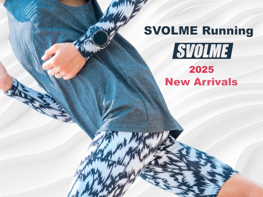 SVOLME Running 新作アパレル 入荷！