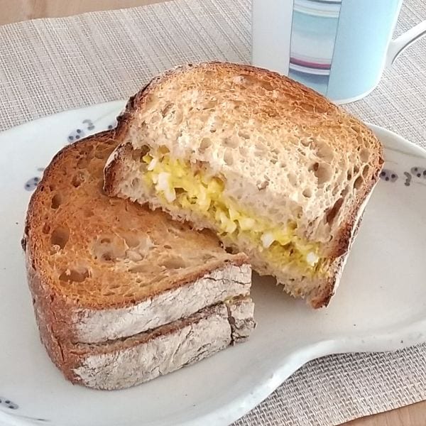 ハーブソルトでたまごサンド