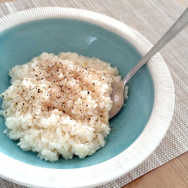 ガーリックチーズリゾット