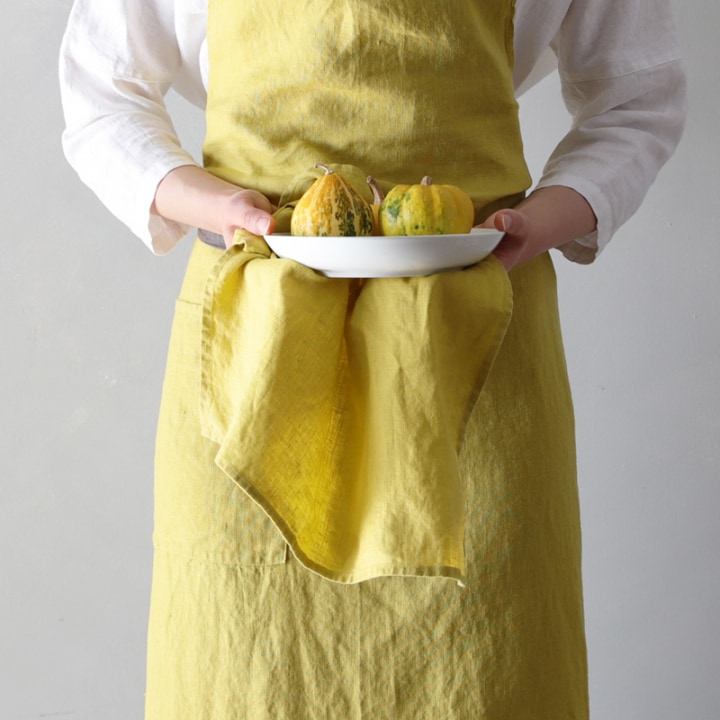 キッチンクロス・マノン・イエロー系