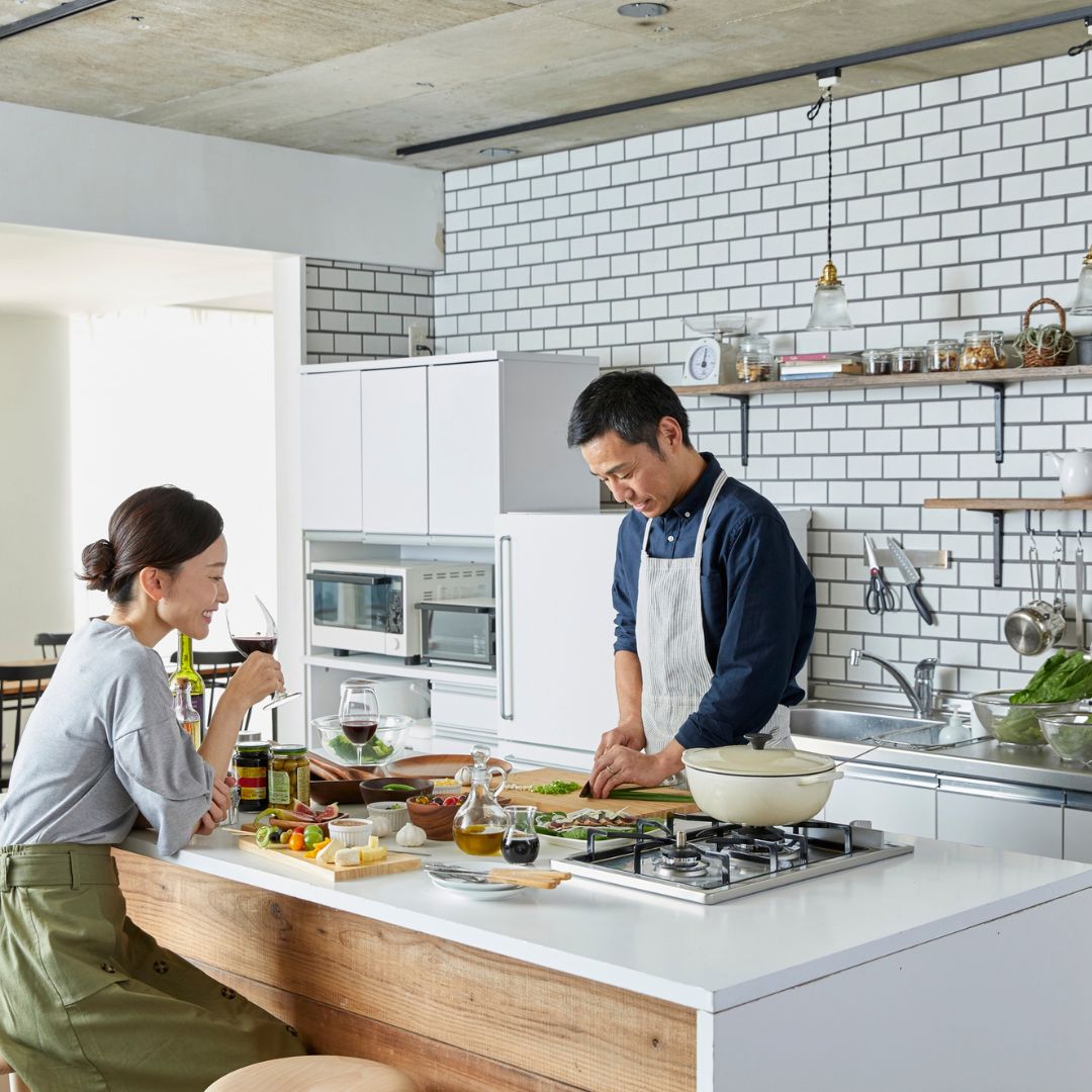 キッチン雑貨の効果・心地よい空間