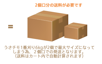 送料無料条件と2個口以上の場合の送料について – ココロのおうちの