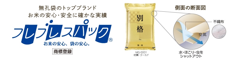シンプルでおしゃれ 米袋 ラミ スマートチャック袋 北海道産ななつぼし 夜空 1kg用 1ケース(500枚入) TS-0011 