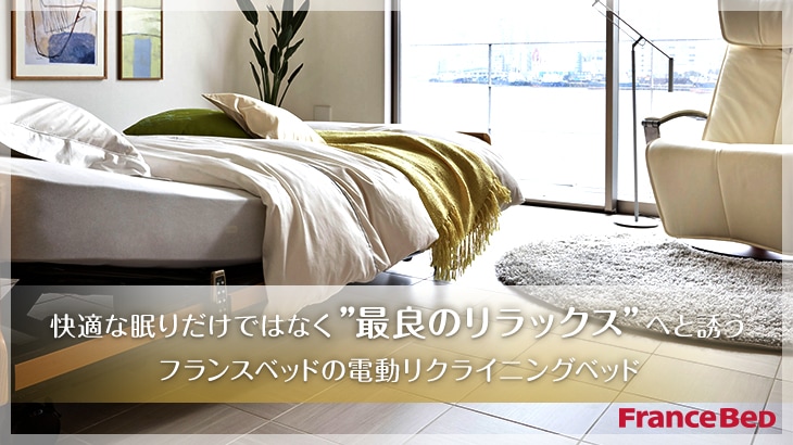 フランスベッド 電動ベッド特集ラインナップ｜家具・インテリアの米三
