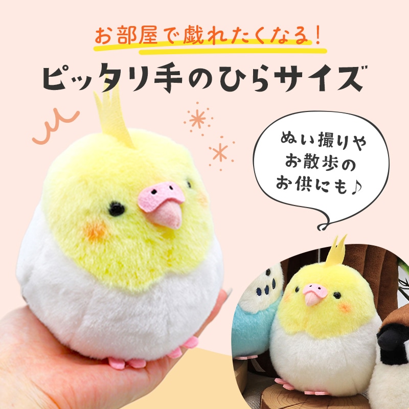 オカメぬいぐるみ