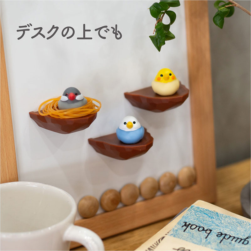 鳥の巣輪ゴムホルダー