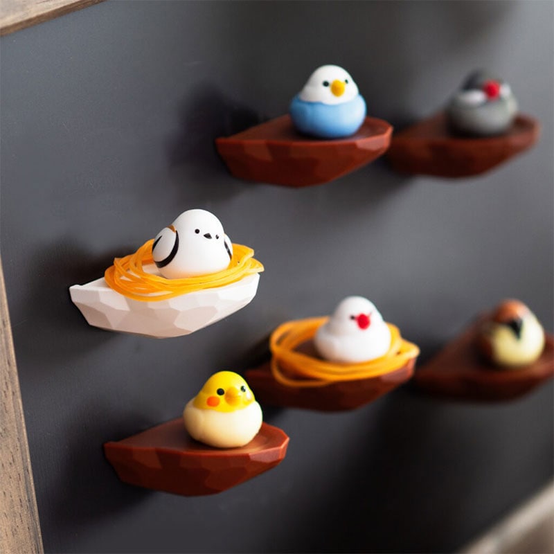 鳥の巣輪ゴムホルダー