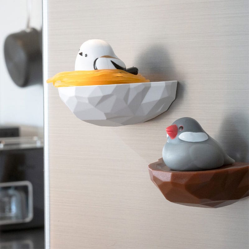 鳥の巣輪ゴムホルダー
