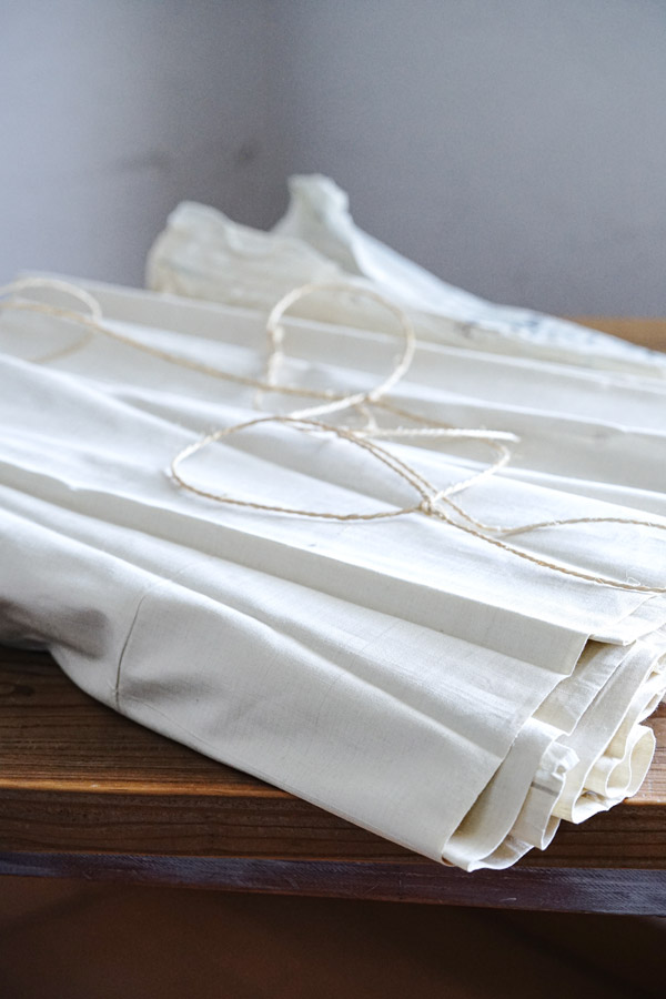 アンティークリネンシーツ地 W2 50cm 1930年代頃 Gli 0296の通販 こよなくアンティーク