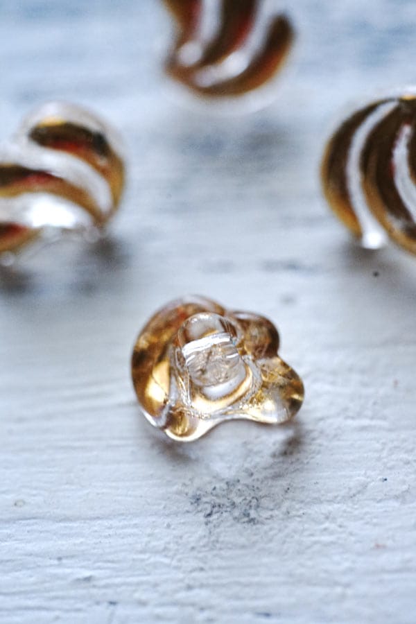 ������ơ����ХʥʤΥ��饹�ܥ���W1.4��1.1cm 4�ĥ��åȡ�gbu-023