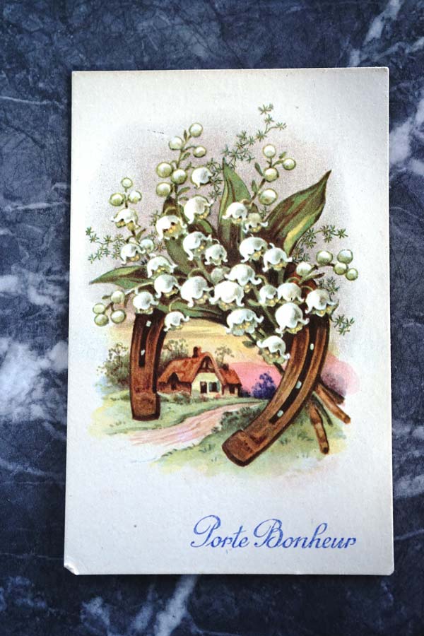 フランスリヨンのスズランのポストカード Gh 260の通販 こよなくアンティーク