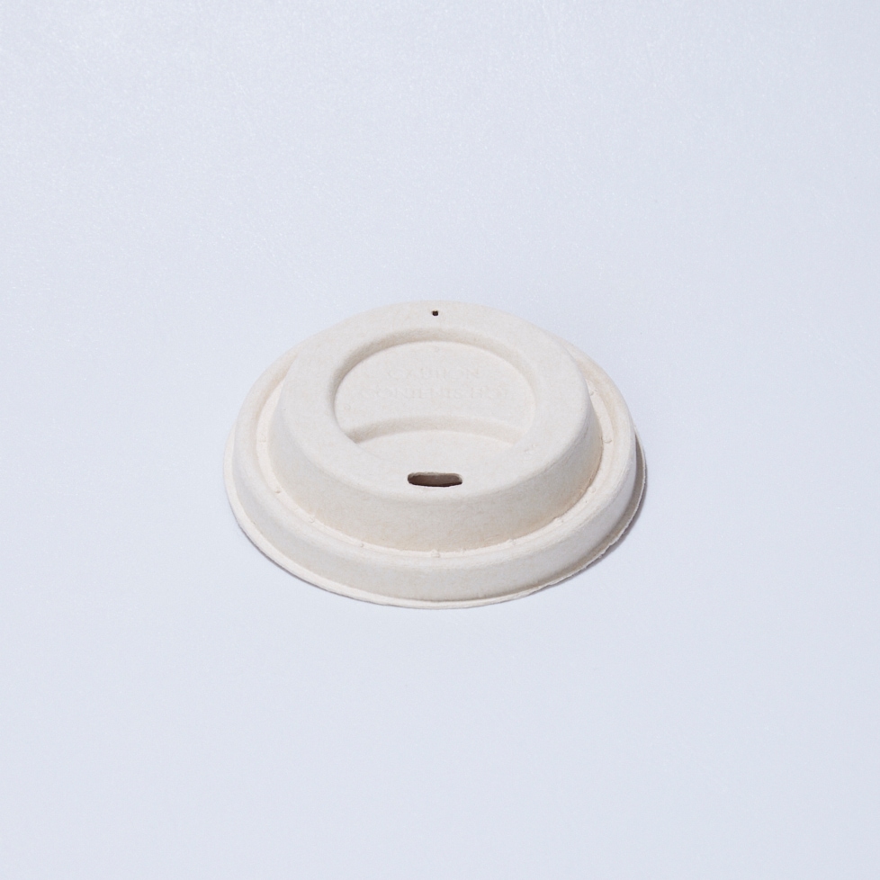 紙コップ・フタ 90パルプリッドナチュラル